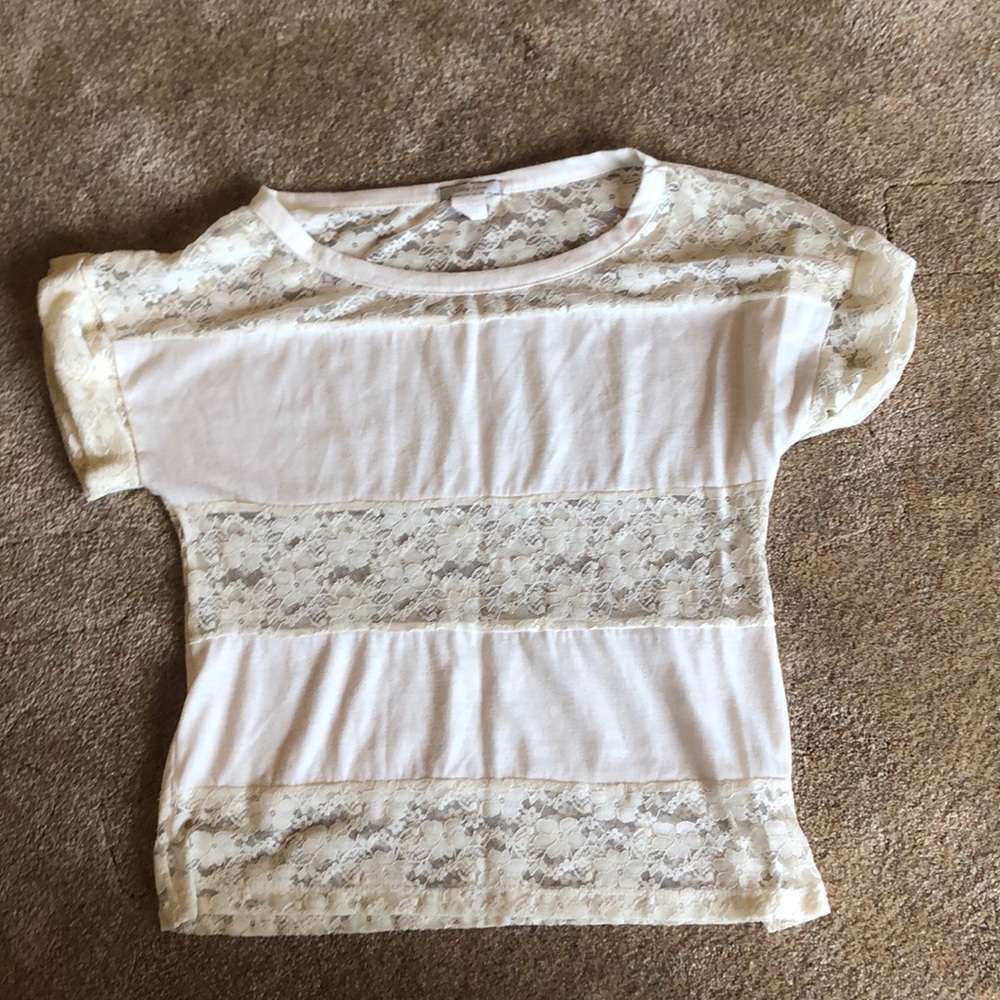 Cute White Lace top